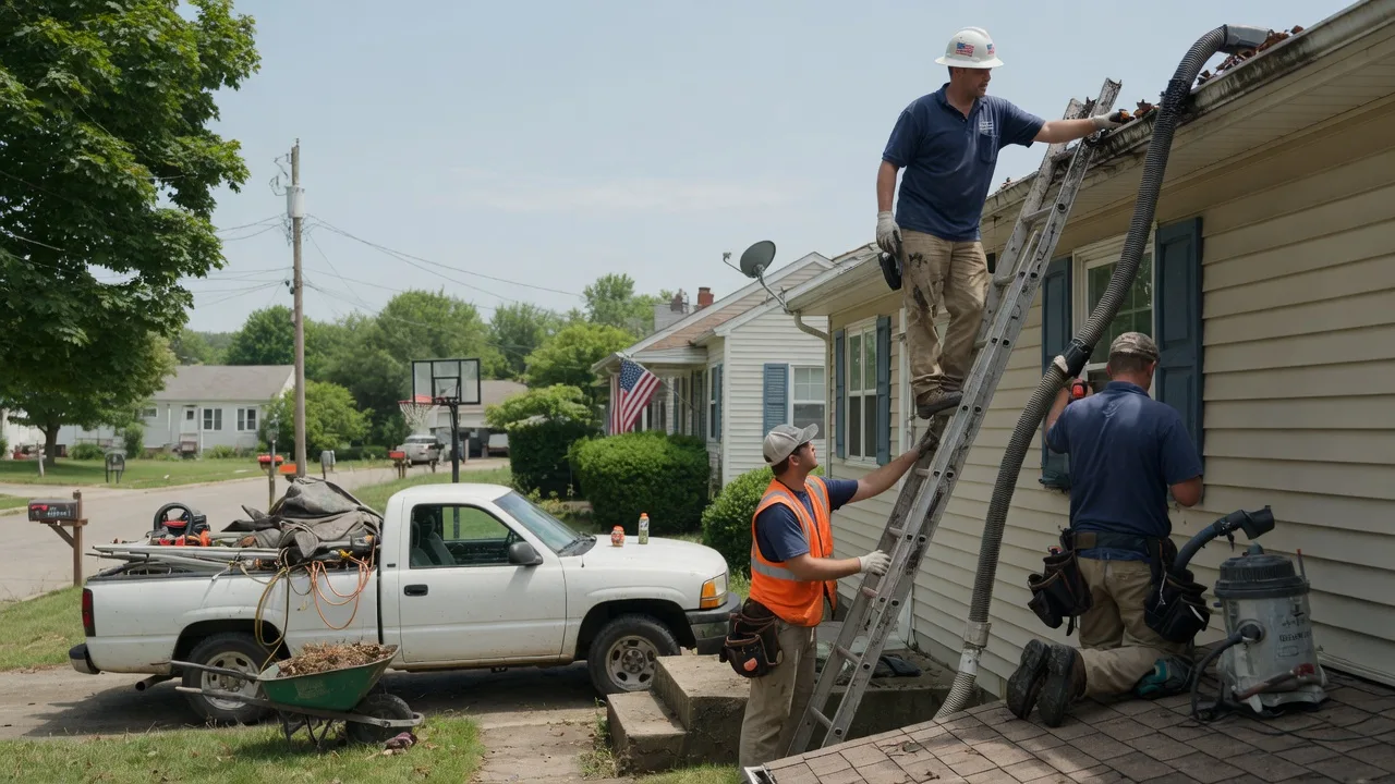 Gutter Installation in New Freeport, PA near me